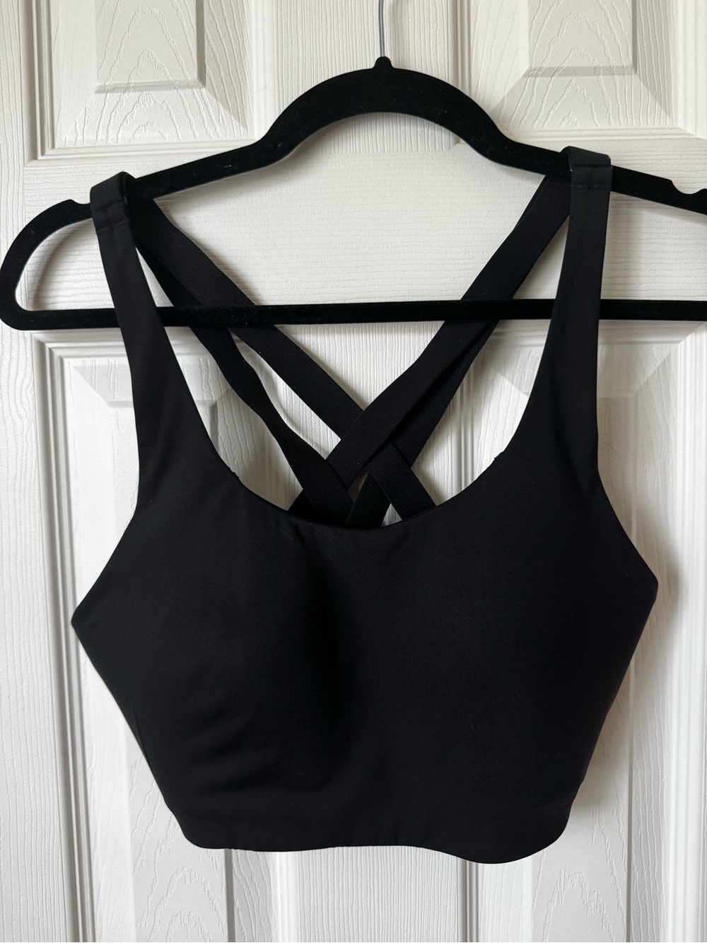 lululemon athletica Black Strappy High-Impact Sports Bra